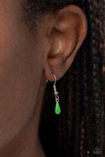 Load image into Gallery viewer, Drop-Dead Dance - Green Necklace