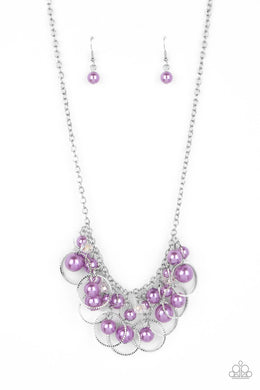 Ballroom Bliss - Purple Necklace