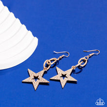 Load image into Gallery viewer, Cosmic Celebrity - Gold Earrings