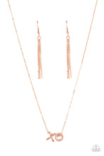 Load image into Gallery viewer, Hugs and Kisses - Copper Necklace