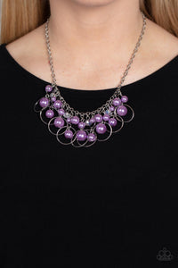 Ballroom Bliss - Purple Necklace