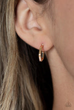 Load image into Gallery viewer, Haute Hexagons - Gold Hoop Earrings