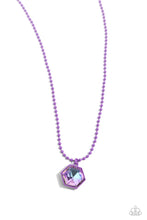 Load image into Gallery viewer, Sprinkle of Simplicity - Purple Necklace