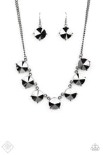 Load image into Gallery viewer, The SHOWCASE Must Go On - Black Gunmetal Necklace
