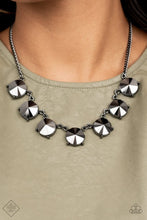 Load image into Gallery viewer, The SHOWCASE Must Go On - Black Gunmetal Necklace