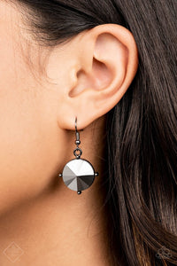 The SHOWCASE Must Go On - Black Gunmetal Necklace