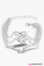 Load image into Gallery viewer, Then Love Swooped In - Silver Bracelet