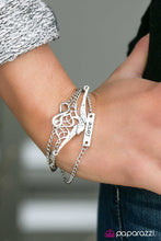 Load image into Gallery viewer, Then Love Swooped In - Silver Bracelet