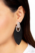 Load image into Gallery viewer, Wildly Workable - Black Post Earrings