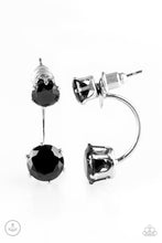 Load image into Gallery viewer, Starlet Squad - Black Double-Sided Post Earrings
