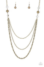 Load image into Gallery viewer, RITZ It All - Brass Necklace