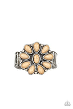 Load image into Gallery viewer, Stone Gardenia - Brown Ring