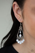 Load image into Gallery viewer, Malibu Sunset - White Earrings