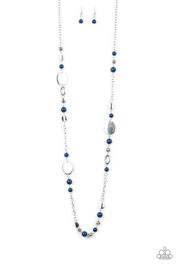Serenely Springtime - Blue Necklace