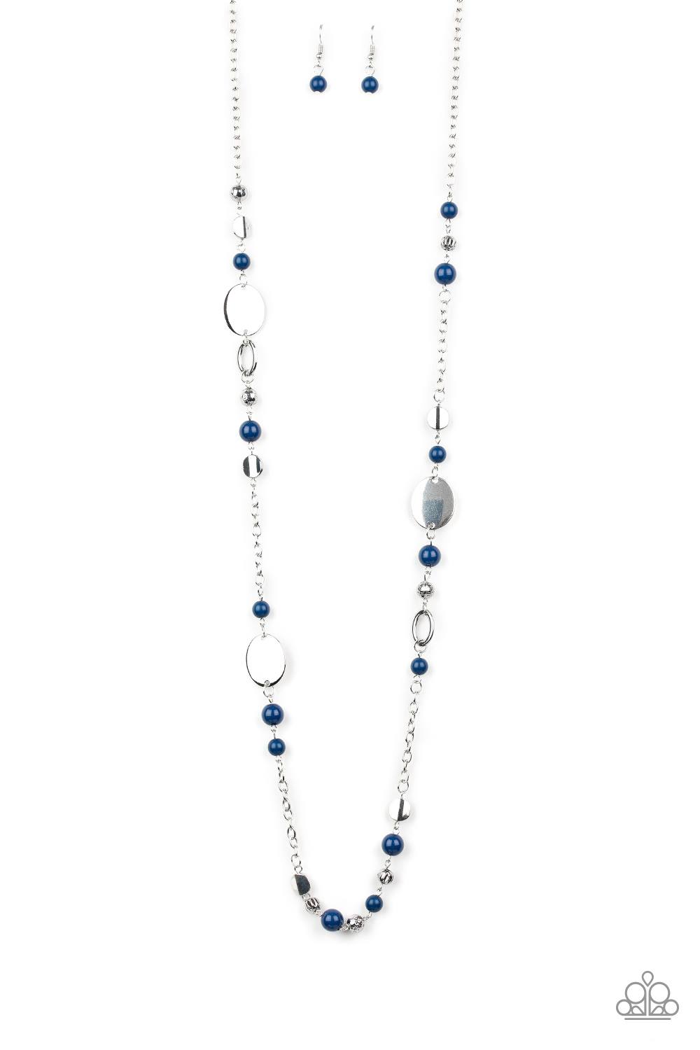 Serenely Springtime - Blue Necklace
