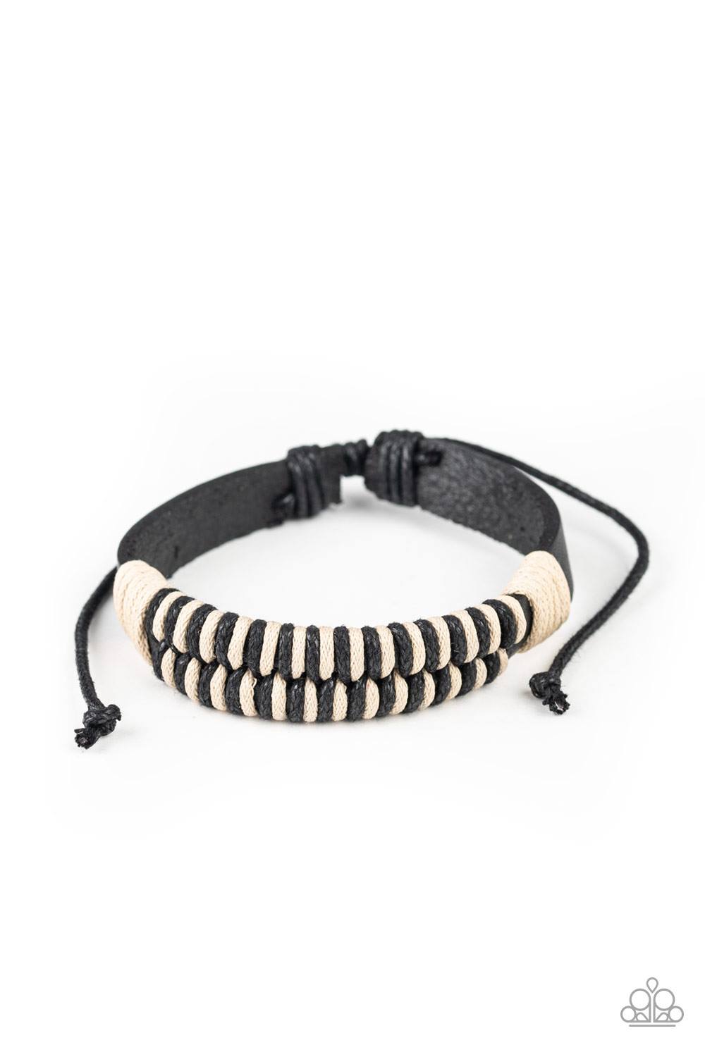 Trail Time - Black Bracelet