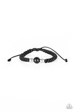 Load image into Gallery viewer, Once Upon A FORESTER - Black Sliding Knot Bracelet