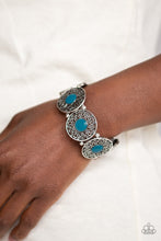Load image into Gallery viewer, Painted Garden - Blue Bracelet
