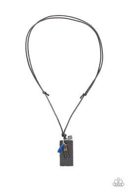 Mountain Scout - Black Necklace