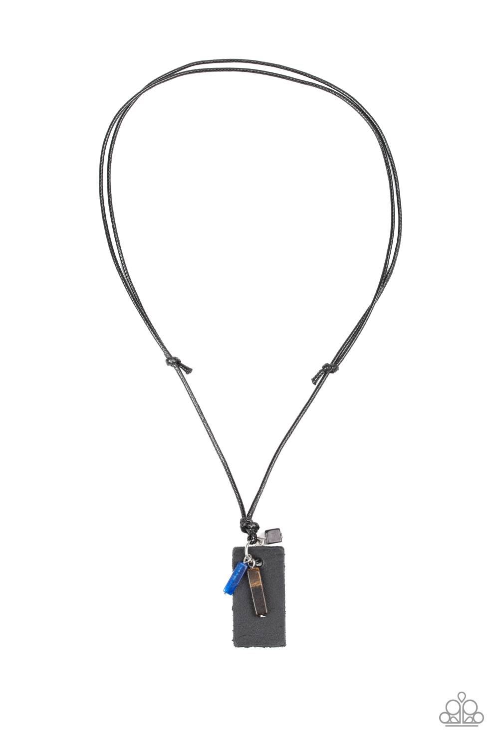 Mountain Scout - Black Necklace