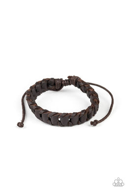 Grit and Grease - Brown Bracelet