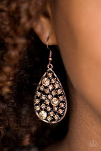 Load image into Gallery viewer, GLOW With The Flow - Copper Earrings