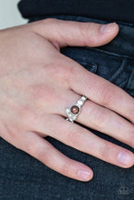 Load image into Gallery viewer, Center Stage Celebrity - Brown Dainty Ring