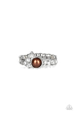 Load image into Gallery viewer, Center Stage Celebrity - Brown Dainty Ring
