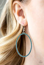 Load image into Gallery viewer, Dazzle On Demand - Blue Earrings