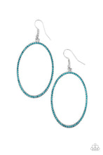 Load image into Gallery viewer, Dazzle On Demand - Blue Earrings
