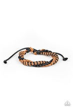 Load image into Gallery viewer, Outdoor Expedition - Brown Sliding Knot Bracelet