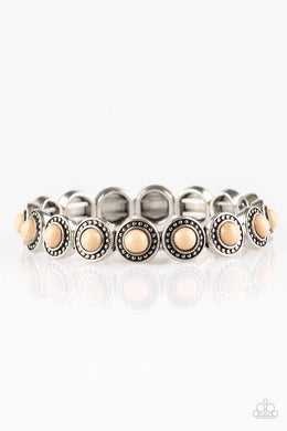 Globetrotter Goals - Brown Bracelet