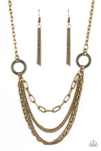 Load image into Gallery viewer, CHAINS of Command - Brass Necklace