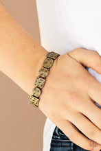 Load image into Gallery viewer, Hammered Harmony - Brass Bracelet