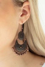 Load image into Gallery viewer, Western Trails - Copper Earrings