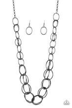 Load image into Gallery viewer, Elegantly Ensnared - Black Necklace