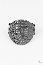 Load image into Gallery viewer, Metal Jungle - Black Gunmetal Ring