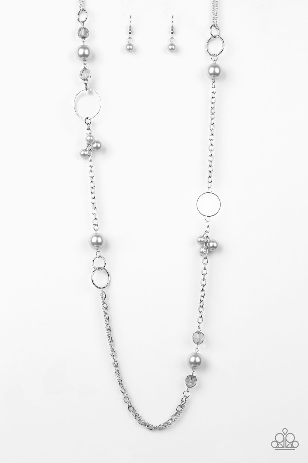 Pageant Princess - Silver Necklace
