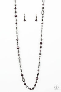 Make An Appearance - Black Necklace