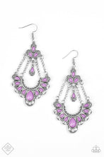 Load image into Gallery viewer, Unique Chic - Purple Earrings