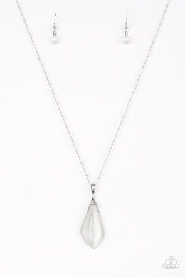 Friends In GLOW Places - White Necklace