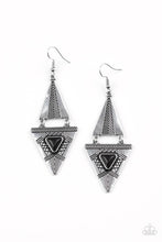 Load image into Gallery viewer, El Paso Edge - Black Earrings