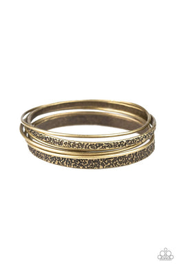 Full Circle - Brass Bangle Bracelets
