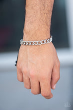 Load image into Gallery viewer, Sideline - Silver Bracelet