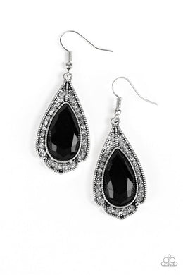 Superstar Stardom - Black Earrings