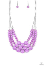 Load image into Gallery viewer, Flirtatiously Fruity - Purple Necklace