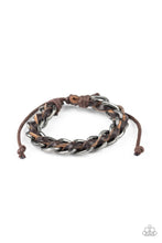 Load image into Gallery viewer, Grease Monkey - Brown Bracelet