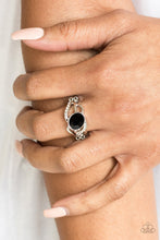 Load image into Gallery viewer, Couldnt Care FLAWLESS - Black Ring
