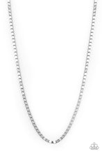 Load image into Gallery viewer, Boxed In - Silver Necklace