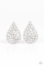 Load image into Gallery viewer, REIGN-Storm - White Post Earrings